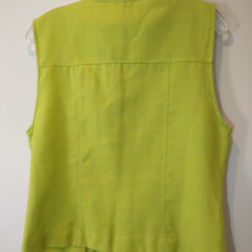 NWOT Stonebridge Green Vest Size S - Picture 2 of 2